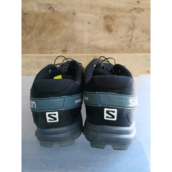 Salomon Speedtrak Trail Running Hiking Shoes Black/Radiant yellow 11.5 mens main image 8